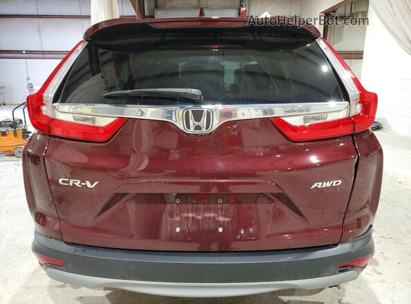 2HKRW2H52KH628097 2019 HONDA CR-V Burgundy 