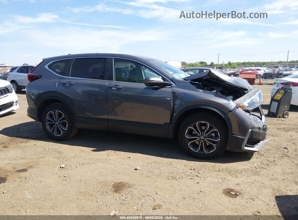 2HKRW2H52MH622285 2021 HONDA CR-V Gray Rear interior view