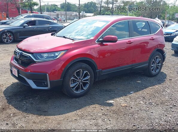 2HKRW2H52NH625236 2022 HONDA CR-V Красный Передняя левая четверть