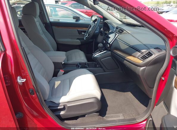 2HKRW2H52NH625236 2022 HONDA CR-V Красный Вид салона спереди