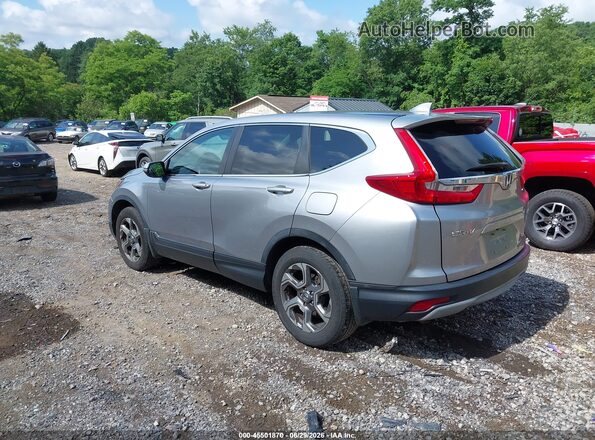 2HKRW2H53HH615299 2017 HONDA CR-V Silver Trasero izquierdo