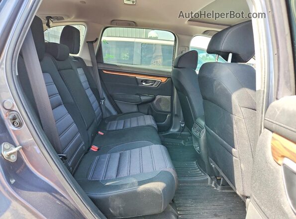 2HKRW2H53JH109056 2018 HONDA CR-V Gray Вид задньої частини салону