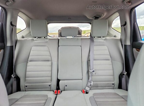 2HKRW2H53JH632447 2018 HONDA CR-V Charcoal Вид задніх сидінь