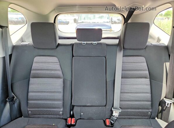 2HKRW2H54KH663143 2019 HONDA CR-V Silver Vista de los asientos traseros