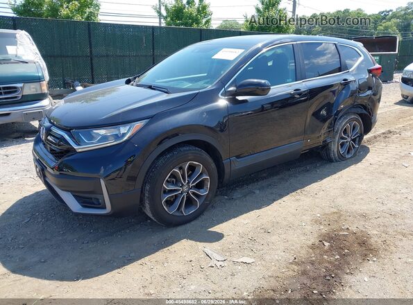 2HKRW2H54LH626319 2020 HONDA CR-V Black Vista tres cuartos delantera izquierda