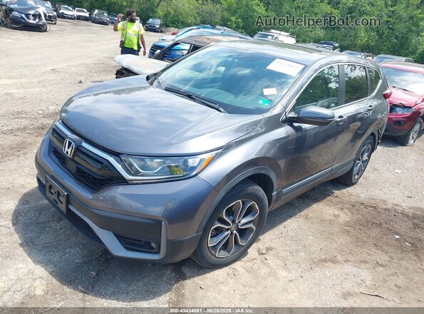 2HKRW2H54NH645701 2022 HONDA CR-V Серый Передняя левая четверть