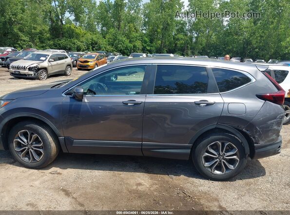 2HKRW2H54NH645701 2022 HONDA CR-V Серый Вид задней части салона