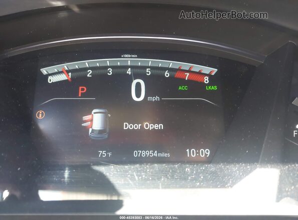 2HKRW2H55JH602401 2018 HONDA CR-V Gray 