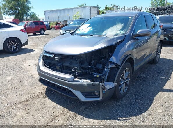 2HKRW2H55MH623091 2021 HONDA CR-V Gray Front view