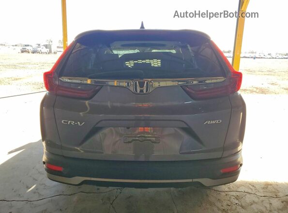 2HKRW2H55MH674039 2021 HONDA CR-V Gray უკანა ხედი