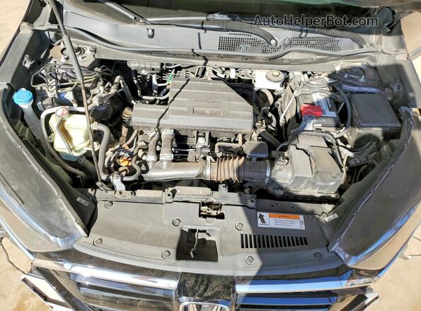 2HKRW2H55MH674039 2021 HONDA CR-V Gray უკანა სალონის ხედი