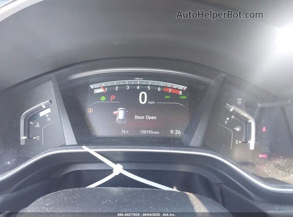 2HKRW2H56HH641699 2017 HONDA CR-V Gray Rear seats view