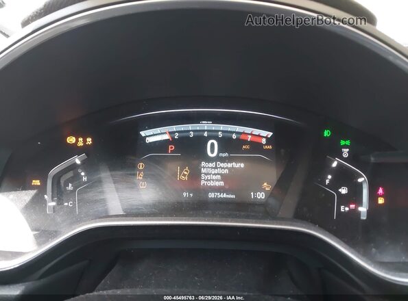 2HKRW2H56JH632989 2018 HONDA CR-V Серебряный Вид задних сидений