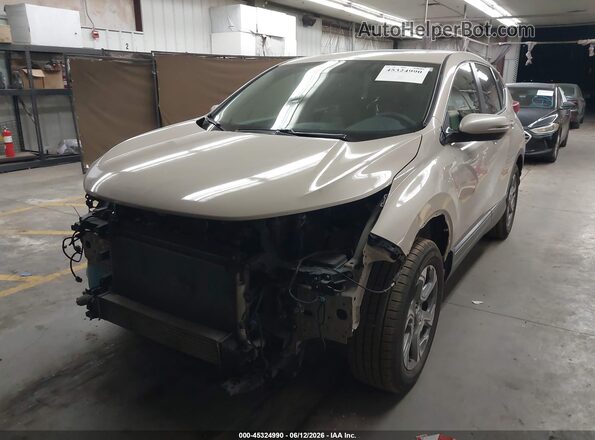 2HKRW2H56JH681397 2018 HONDA CR-V Beige წინა მარცხენა ხედი სამი მეოთხედიდან