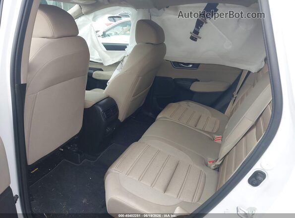 2HKRW2H56NH613798 2022 HONDA CR-V White Widok naklejki z numerem VIN