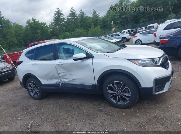 2HKRW2H56NH613798 2022 HONDA CR-V White Widok wnętrza z tyłu
