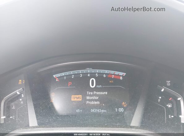 2HKRW2H56NH613798 2022 HONDA CR-V White Widok tylnych siedzeń