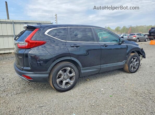 2HKRW2H57HH685842 2017 HONDA CR-V Black Trasero derecho