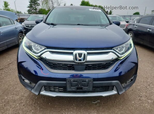 2HKRW2H57KH123365 2019 HONDA CR-V Синий Вид спереди