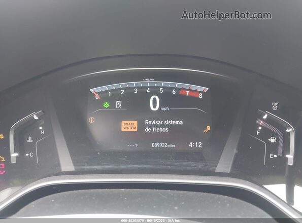 2HKRW2H57LH616982 2020 HONDA CR-V Синий Вид задних сидений