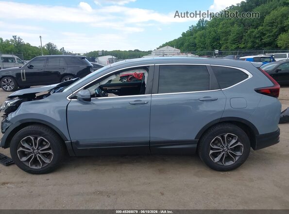 2HKRW2H57LH616982 2020 HONDA CR-V Синий Панорамный вид салона 360°