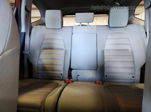 2HKRW2H57MH626395 2021 HONDA CR-V Red Rear seats view