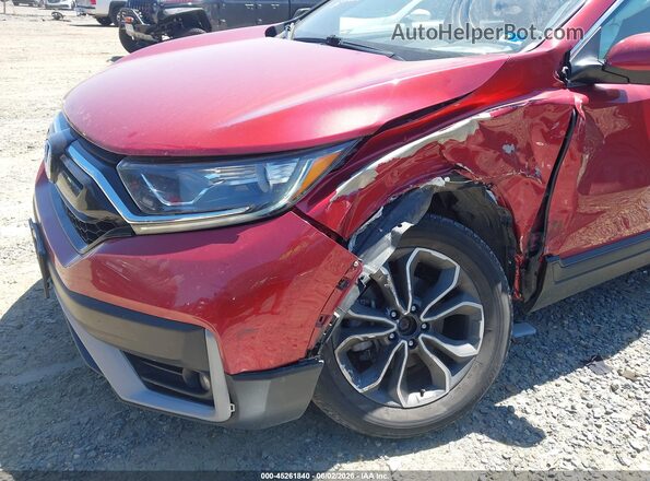 2HKRW2H58NH646964 2022 HONDA CR-V Burgundy Front view