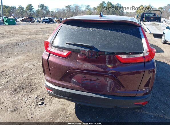 2HKRW2H59JH620707 2018 HONDA CR-V Темно-бордовый 