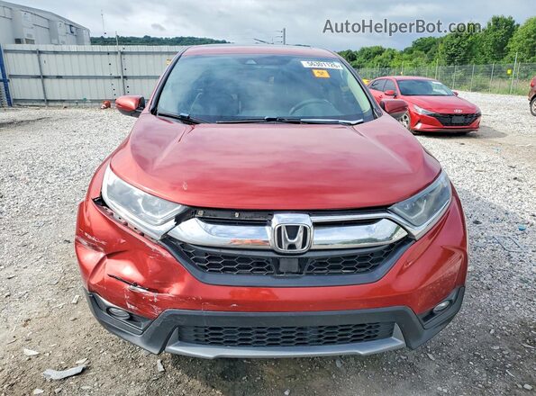 2HKRW2H59JH693575 2018 HONDA CR-V Красный Вид спереди