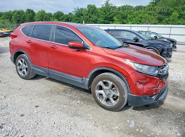 2HKRW2H59JH693575 2018 HONDA CR-V Красный Передняя правая четверть