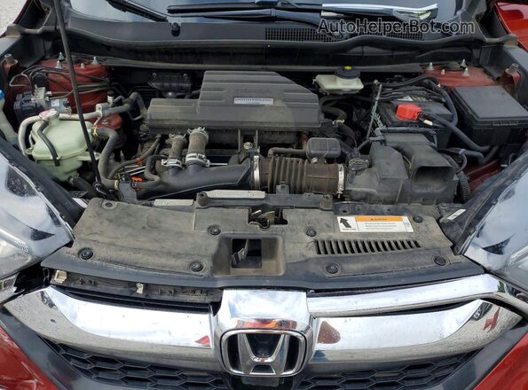 2HKRW2H59JH693575 2018 HONDA CR-V Красный Вид подкапотного пространства