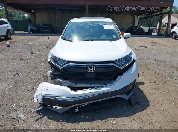 2HKRW2H59MH600302 2021 HONDA CR-V White Вид щитка приладів