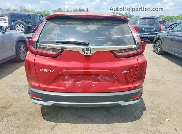 2HKRW2H59MH644879 2021 HONDA CR-V Красный Вид сзади