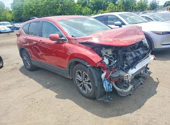 2HKRW2H59MH644879 2021 HONDA CR-V Красный Передняя правая четверть