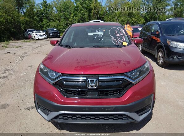 2HKRW2H59MH665778 2021 HONDA CR-V Red Vista del cuadro de instrumentos