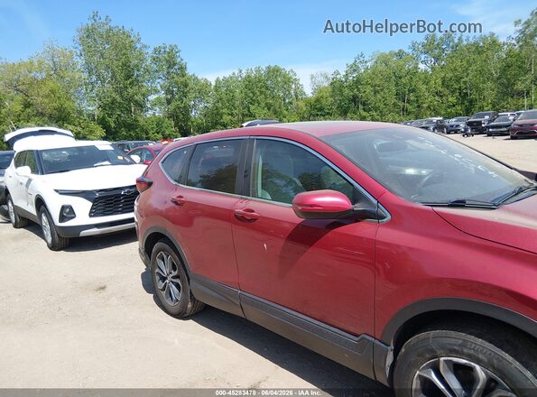 2HKRW2H59MH665778 2021 HONDA CR-V Red Vista interior trasera