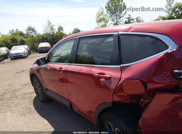 2HKRW2H59MH665778 2021 HONDA CR-V Red Vista interior de 360 grados