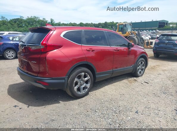 2HKRW2H5XJH604757 2018 HONDA CR-V Red Հետևի աջ