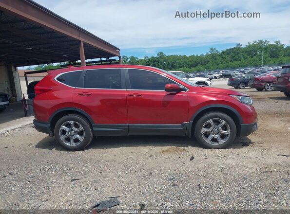 2HKRW2H5XJH604757 2018 HONDA CR-V Red Սալոնի հետևի տեսք