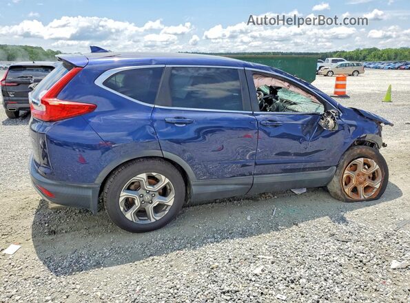 2HKRW2H80HH658797 2017 HONDA CR-V Blue Հետևի աջ