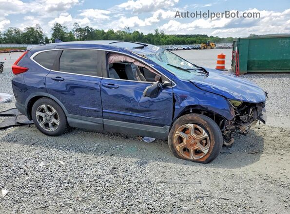 2HKRW2H80HH658797 2017 HONDA CR-V Blue Առջևի աջ