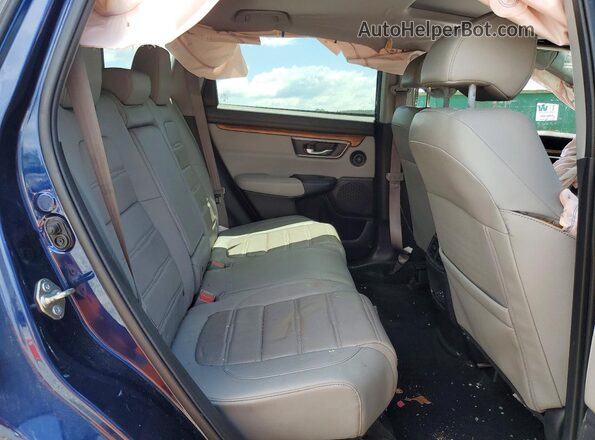 2HKRW2H80HH658797 2017 HONDA CR-V Blue Սալոնի հետևի տեսք