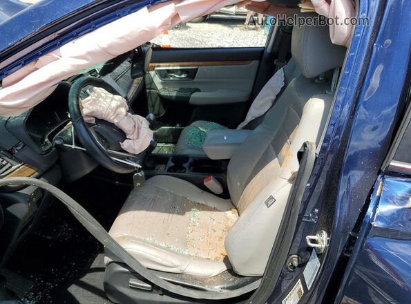 2HKRW2H80HH658797 2017 HONDA CR-V Blue Սալոնի դիմացի տեսք