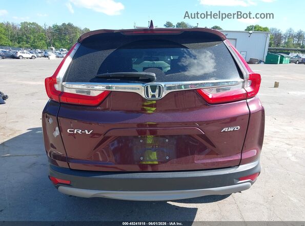2HKRW2H80JH669644 2018 HONDA CR-V Burgundy 