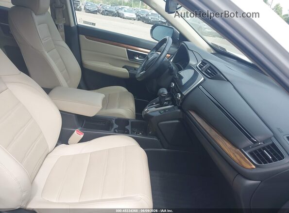 2HKRW2H80LH613285 2020 HONDA CR-V White Front interior view