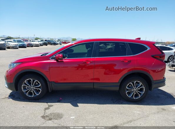 2HKRW2H80MH612980 2021 HONDA CR-V Red Vista interior de 360 grados