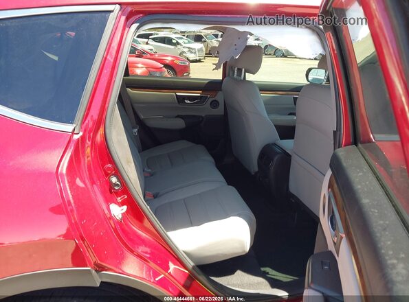 2HKRW2H80MH612980 2021 HONDA CR-V Red Vista de la etiqueta del VIN