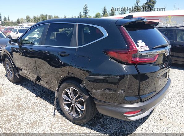 2HKRW2H80MH654842 2021 HONDA CR-V Black Հետևի ձախ