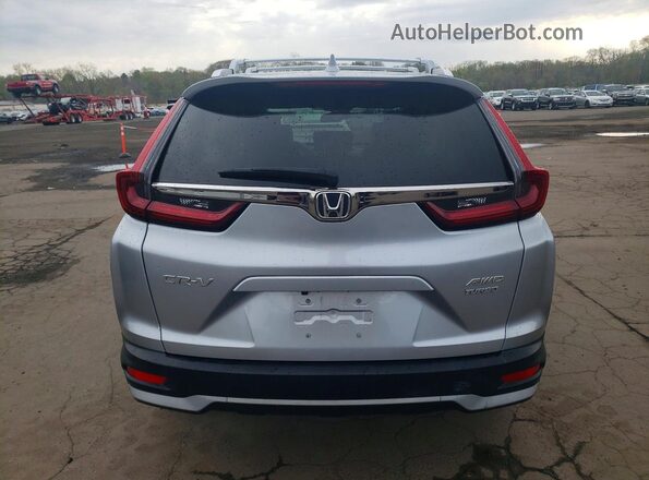2HKRW2H82LH697190 2020 HONDA CR-V Silver Widok z tyłu
