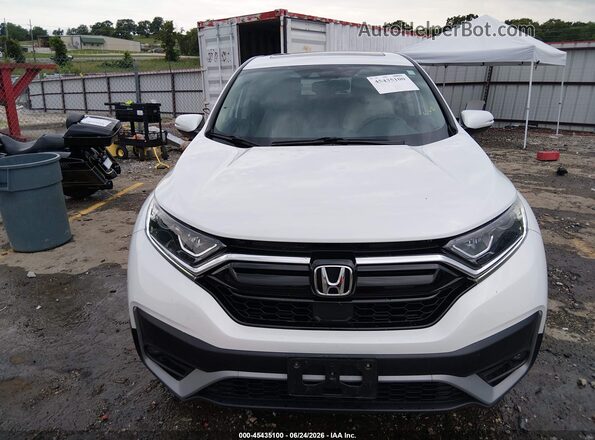 2HKRW2H82NH641995 2022 HONDA CR-V White ხელსაწყოთა პანელის ხედი